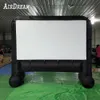 7x4.5mH (23x15ft) With blower wholesale Newest high quality Home theatre small Inflatable Movie Screen With Blower for event Party Or Cinema Use