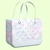 Waterproof Woman Eva Tote Large Shopping Basket Bags Washable Beach Silicone Bogg Bag Purse Eco Jelly Candy Lady Handbags 2534954156