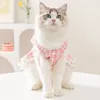 犬のアパレル夏の格子縞のドレスソフト服ファッション子犬プリンセススカートかわいい弓猫結婚式チワワ子猫