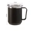 Mugs For Home Office Thermal Mug 460ml Stainless Steel Coffee Insulation Cup With Handle Portable Water Double-layer Milk