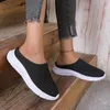 Tofflor Mesh Women Flats Footwear Platform Sneakers Slip-On Orthopedic Flat Shoes Cushion Sandaler Walking Female Slides Zapatos