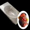 Molde grande de policarbonato con forma de huevo de avestruz para Chocolate, molde para dulces con forma de huevo de Chocolate, molde para dulces de PC T2007082993