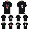 Psychological Bunny T Shirt Casual Mens Womens Skeleton Rabbit 2024 Ny design Multi Style Men Fashion Designer Par Psyco 985