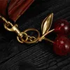 Chaveiro estilo cereja cristal cor vermelha bolsa feminina meninas pingente de carro acessórios de moda bolsa de frutas decoração rsiz ut 4chf