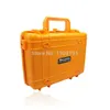 Whole- Waterproof Hard Case with foam for Camera Video Equipment Carrying Case Black Orange ABS Plastic Sealed Safety Portable236v