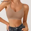 Soutien-gorge sans couture pour femme, sous-vêtements Push Up, Bralette rembourrée amovible, brassière une pièce, confort sans fil, intime