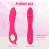 Стимулятор клитора G-spot, надувной вибратор, вагинальный массажер, 18 взрослых, оргазм, мастурбация, массажная палочка, секс-игрушка 240126