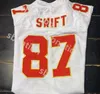 Kansases City 87 Taylot Swift Chiefes Football Jersey Travis Kelce Patrick Mahomes Felix Anudike-Uzomah Isiah Pacheco Creed Humphrey Chris Jones Clyde