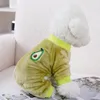 Vêtements pour chiens Combinaison pour animaux de compagnie confortable Body sans rétrécissement Adorable Habillage Chiot Chat Vêtements à quatre pattes