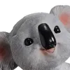 Dekorativa figurer Animalglasögonhållare Harts Koala Rack Desktop Organiser Display Stand Söt och intressant nyhetsdekor