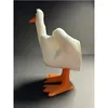 Decorative Figurines 2024 Duck You Creative Middle Finger Ornaments Statue Resin Crafts Home Decor Parody Decoration
