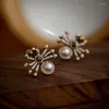 Ohrstecker Retro Schmuck 925 Silber Nadel Vintage Temperament Coole SKU Spinne Für Frauen Mädchen Geschenk 2024 Trend Zubehör