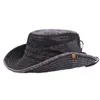 Szerokie brzegowe czapki Wysokiej jakości wielkie męskie kapelusz rybak stały wodoodporny słoneczny czapkę łowotą Panama unisex #t2p265r