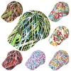 Ball Caps Frauen Sommer Blumen Druck Baseball Hut Outdoor Freizeit Sonnenblende Kappe Atmungs Mode Bunte