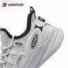 Sapatos de rolo Baasploa Moda Mens Tênis Respirável Homem Running Shoes Leve Confortável Absorção de Choque Masculino Tênis Q240201