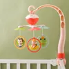 Baby Rattle Toy mobilne niemowlę obrotowe przez 0-12 miesięcy Crib Projektor muzyczny Night Light Bell Bell Educational for Born prezent 240118