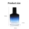 Lagringsflaskor 5st 30 ml färgglada bärbar premium spray parfym tom glas separat press typ återfyllningsbara gratis packningsverktyg