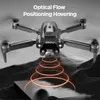 Drönare nyaste dron a13pro 8k daul kamera rc drone hd flygfotografering 5g wifi undvikande quadcopter helikopter rc avstånd 5000 m yq240201