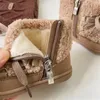 Winter Baby Boots Warm Plush Rubber Sole Toddler Kids Cotton Shoes Infant Boots Fashion Toddler Boys Girls Boots 240127