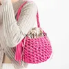 أكياس الكتف حقائب اليد fasion شرابة Crocet Women Soulder Rope Loved Lady and Beacs and Mitly Beac Baged ollow ollow small tote pursesh2421