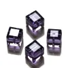 Strängar utsökta österrikiska AAA Square Crystal Bead 6mm 100st Glass Facetterade pärlsmycken DIY Armband Halsband Tillbehör