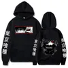 Anime tokyo ghoul hoodies ken kaneki grafiska tryckta tröjor män casual hip hop streetwear par tröjor lösa hoodie 240118