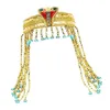 Zapasy imprezy retro egipt królowa nakrycia głowy wąż Egiptian Costume Akcesoria do świątecznej fantazyjnej sukienki