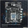 Moderbrädor x79 Desktop Motherboard DDR3 Memory LGA 1356 Gaming PC Mainboard 1866MHz Computer 2450 CPU SATA2.0/3.0 M.2 Interface Drop Otqi5