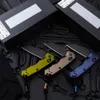 Färger BM 3 290BK-1 Full Immunity Folding Knife M4 ​​Cobalt Black Wharncliffe Blade Aluminium HANDLAR LJUS Everyday Carry Outdoors Survival Utility Tool Tool