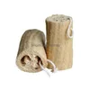 Spazzole da bagno Spugne Lavapavimenti Spugna luffa naturale da 5 pollici Doccia Luffa Spazzola per pulizia piatti 0105 Consegna a goccia Giardino domestico Bathr Dhzle