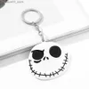 Chaveiros Lanyards O Pesadelo Antes do Natal Chaveiro Sally Jack Skellington Halloween Chaveiro Jóias Mochila Chaves Titular Acessórios Q240201