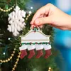 Dekoracje świąteczne wisior osobista rodzina do domu 2024 Navidad Tree wiszące ornament Rok
