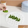 Baking Pastry Tools Dumpling Making Mold Household Supply Hine Pelmeni Maker Plastic Kitchen Meatball Drop Delivery Home Garden Dining Ot5G9