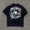 T-shirts pour hommes 666 Meilleure qualité Streetwear Hip Hop Rétro Graphiques Vintage Vêtements Lâche T-shirts surdimensionnés Tops T-shirt pour hommes Q240201