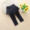 Trousers Autumn And Winter Girls Leggings Baby Kids Cotton Skirt Children Matching Pants Clothes Ruffle