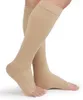 Herrstrumpor 2024 5xl 23-32mmHg Män kvinnor plus storlek 4xl Varicose Vein Support King Compression Strumpor Forrunning Yoga