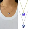 Pendant Necklaces Lucky Blue Eye Necklace For EVIL Turkish Protection And Blessing Men Women