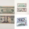 Party Fake Money Banknote 5 20 50 100 200 DOLLAR EUROS Realistyczne paski zabawek Props Kopiowanie 100 szt./PACK3Y99