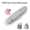 2 in 1 EMS EYE FACE VIBRATION MASSAGER PORTABLE ELECTRACH DARK CIRCLER REMOVAL ANTI-AGEENG EYE WRINKLE BEAUTY CARE TOOL 240127