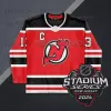 ニュージャージージャックヒューズデビル2024スタジアムシリーズホッケー''nhl''JerseyニコヒシアダギーハミルトンルークドーソンマーサーondrejパラットJesper Bratt Toffoli