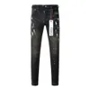 jeans viola jeans firmati per uomo Pantaloni skinny dritti jeans larghi denim europeo jean hombre pantaloni da uomo pantaloni biker ricamo strappato per la tendenza 29-40 J9036