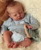 16 Inch born Zendric 3D Painted Skin Reborn Doll Kit With Cloth Body Unfinished Premature Baby Parts DIY Toy 240119