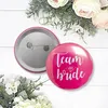 Party Decoration 6pcs Team Bride To Be Badge Bachelorette Supplies Hen Night Bridal Shower Accesories Bridesmaid Gift