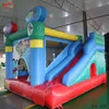 Kids Backyard 4x33m Inflatable Dry Slide Jumping Castle Ball Pit Bounce House with Air Blower For IndoorOutdoor 240127