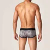 Sous-vêtements hommes boxeurs sexy sous-vêtements homme shorts renflement pénis poche culotte mâle boxeur malles lingerie taille basse XXL hanche enveloppement