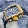 Womens Watch RM Wrist Watch Richardmilli Wristwatch RM11-03 RG Date Month Timer 18K Rose Gold Complete Set