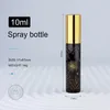 Bottiglie di stoccaggio 100 Pz/lotto 10ml Profumo Fiore Stampa Bottiglia di Ricarica Placca Vuota Glsss Spray Per I Viaggi