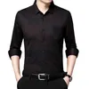 Men's Casual Shirts Fashion Lapel Button Pockets Striped Spliced Plaid Clothing 2024 Spring Loose All-match Tops