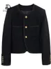 Cappotto da donna in autunno inverno Moda coreana Tweed Piccolo abito corto Versatile Top Abbigliamento donna Abbigliamento casual 240201