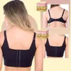 BRAS Women Deep Cup BH med Shapewear Incorporated Hide Back Fat Underwear Shpaer Full täckning Plus Size Push Up Side Roll